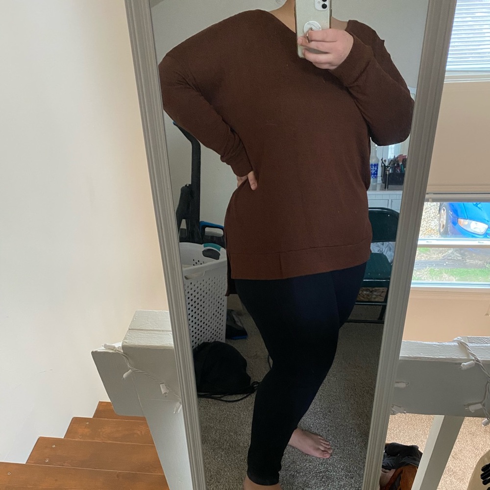 Round Neck Tunic Top